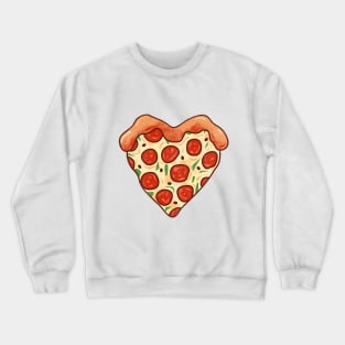 I Heart Pizza Crewneck Sweatshirt